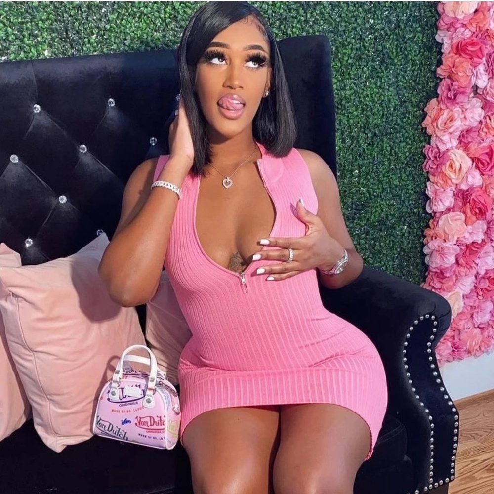 Pink “AMELIA” Dress - Picture 2 of 2
